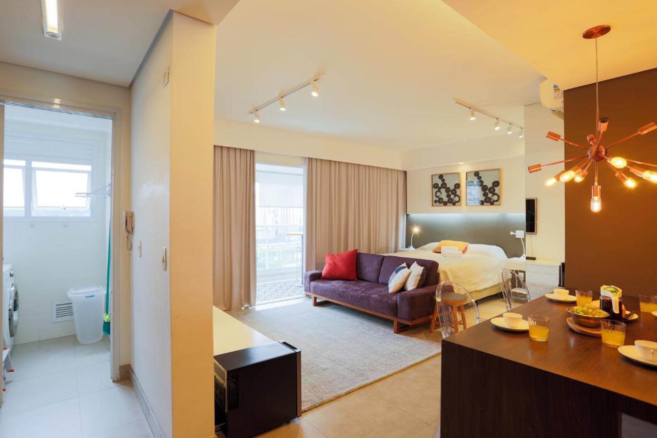Studio Brooklin Premium Com Piscina Aquecida Apartment Сао Паоло Екстериор снимка